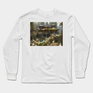 Round Terrace Cozy Palace Parnassus House Long Sleeve T-Shirt